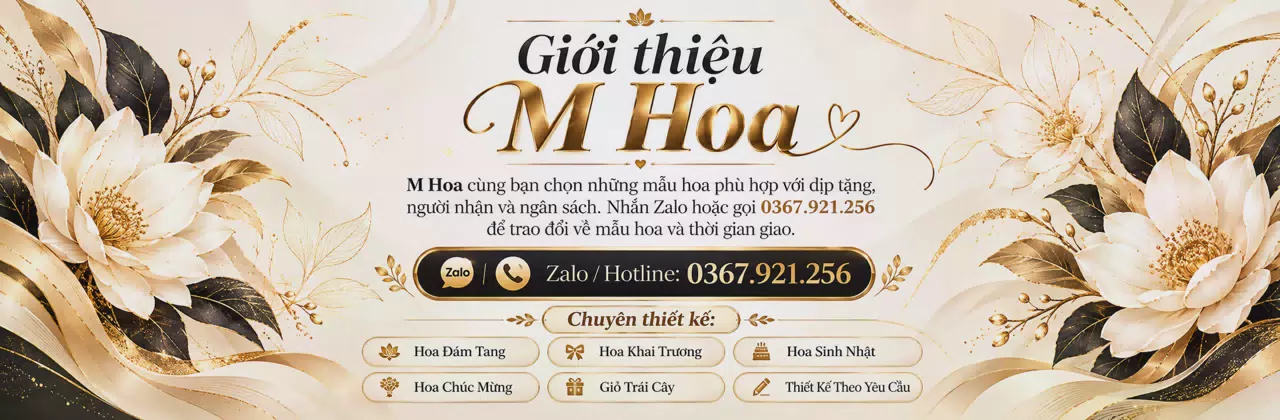 Ảnh bìa Shop hoa tươi Xã Tây Phương Hà Nội - Tư vấn mẫu hoa hợp ngân sách